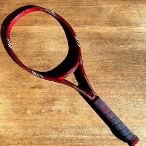 Yonex Red Black Isometric RDiS 100 Tennis Racket Racquet 4 1/4 #2